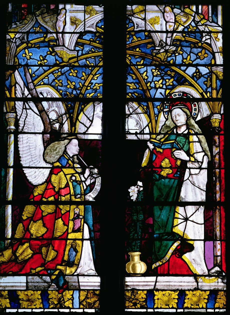 A Anunciação, da Capela de Jacques Coeur de French School