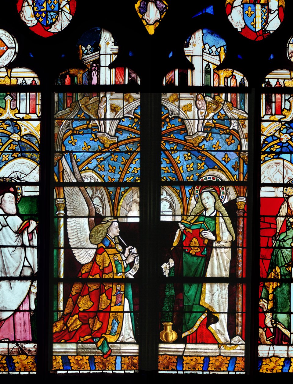 A Anunciação, da Capela de Jacques Coeur, de French School