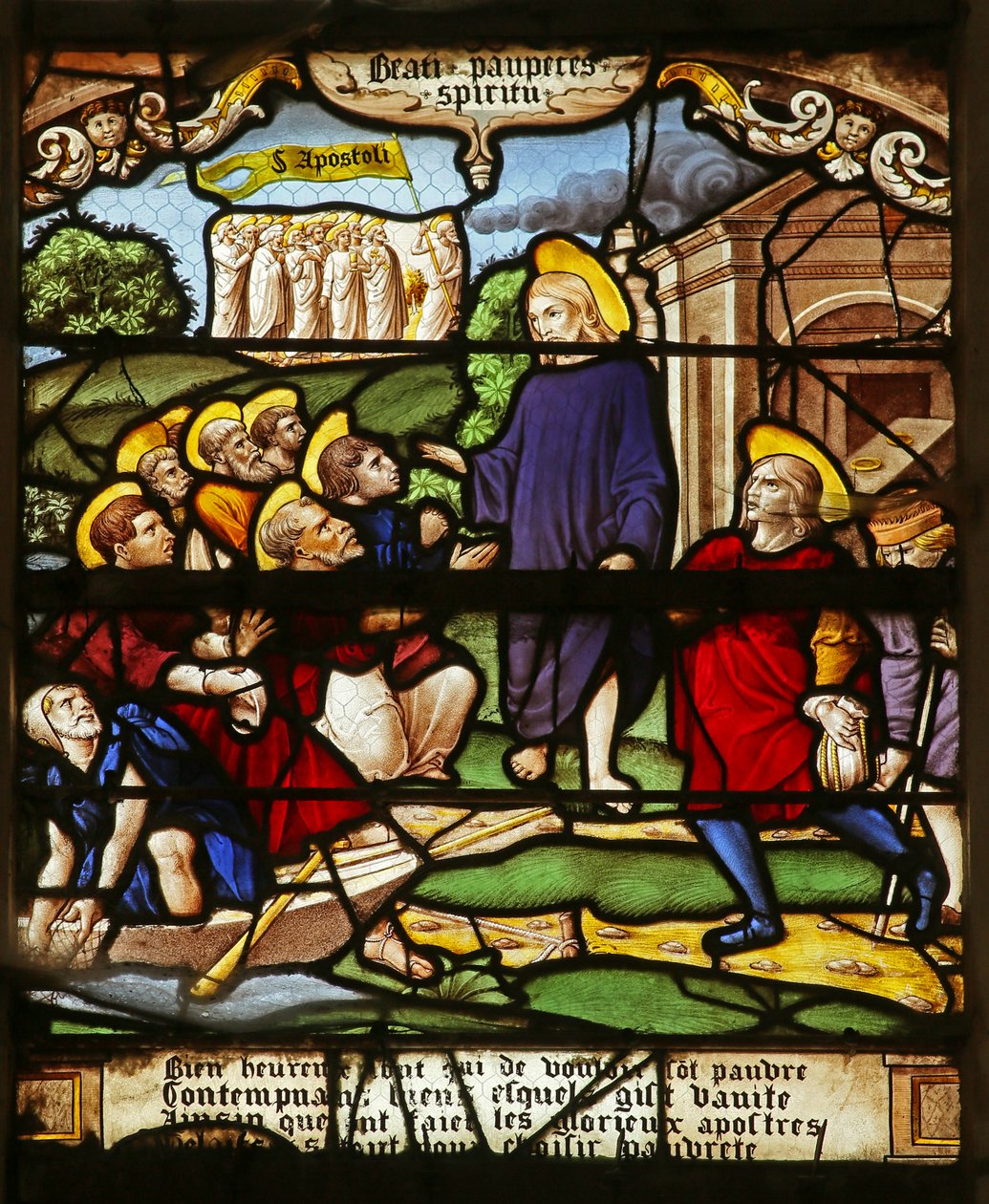 As bem-aventuranças: bem-aventurados os pobres em espírito: o chamado dos apóstolos de French School