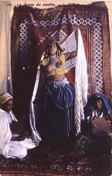 The Belly Dancer, c.1950 (foto colorida) de French School