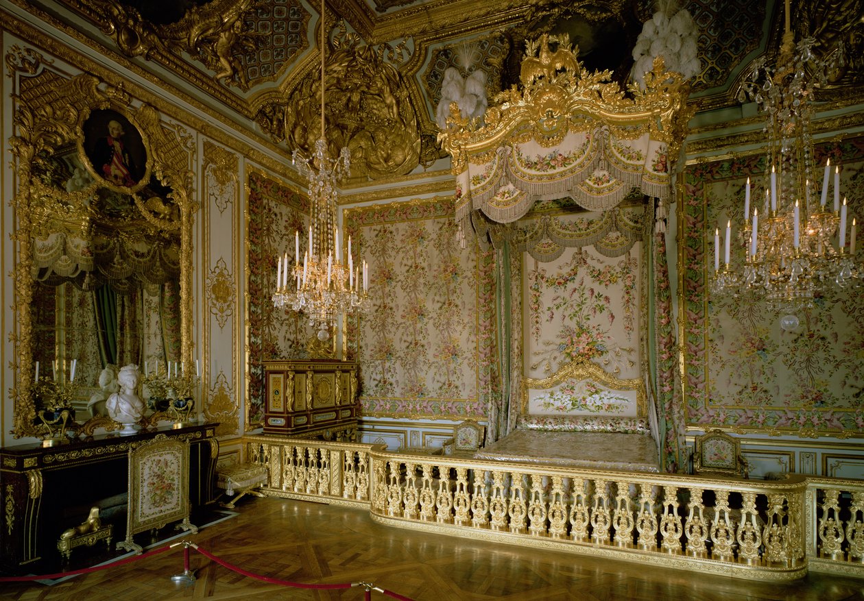 O quarto da rainha (quarto das rainhas) de French School