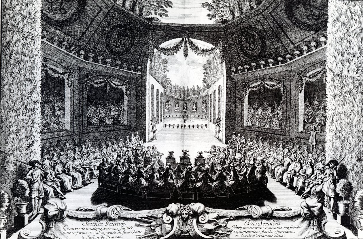 O Teatro Comédie-Francaise, 1675 de French School