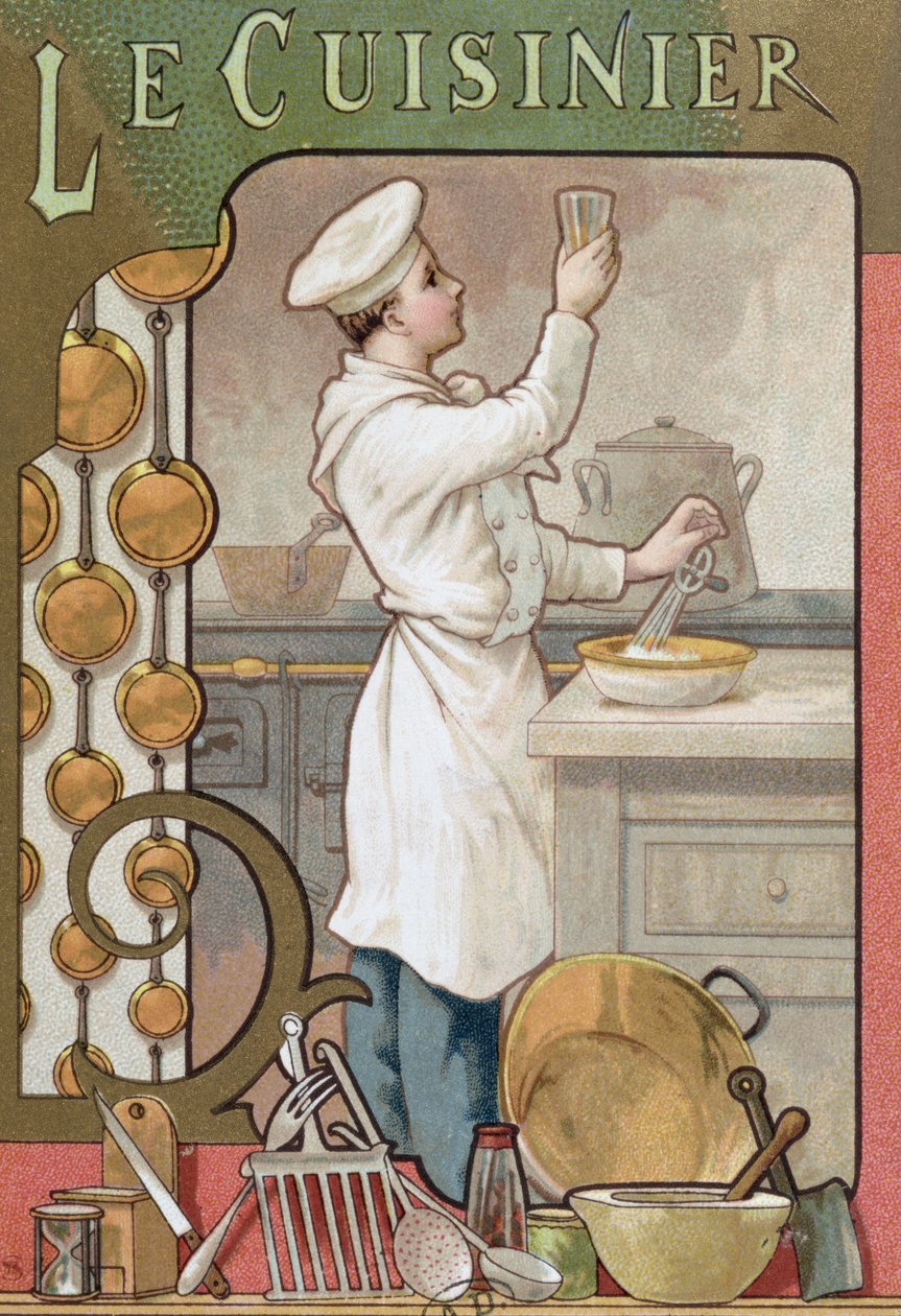 O cozinheiro, c.1899 de French School