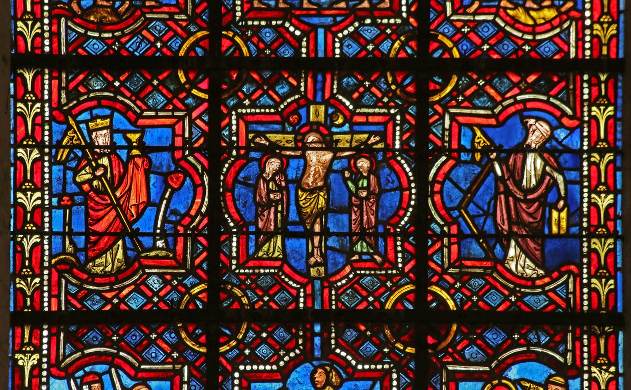 A Crucificação entre a Igreja e a Sinagoga de French School