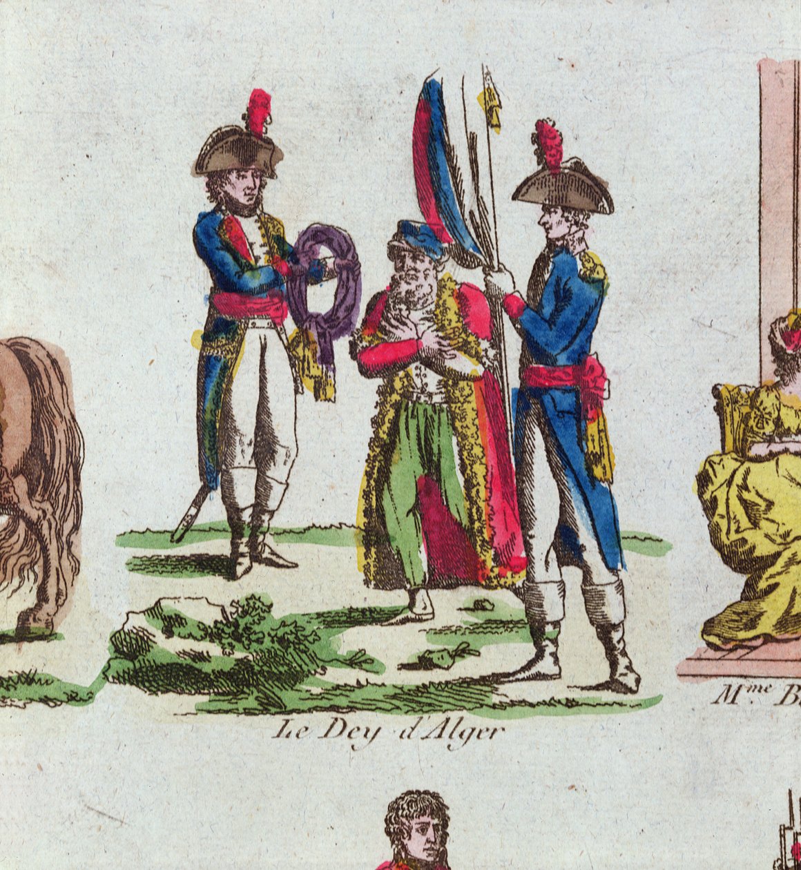 O Dey de Argel, 1799 de French School