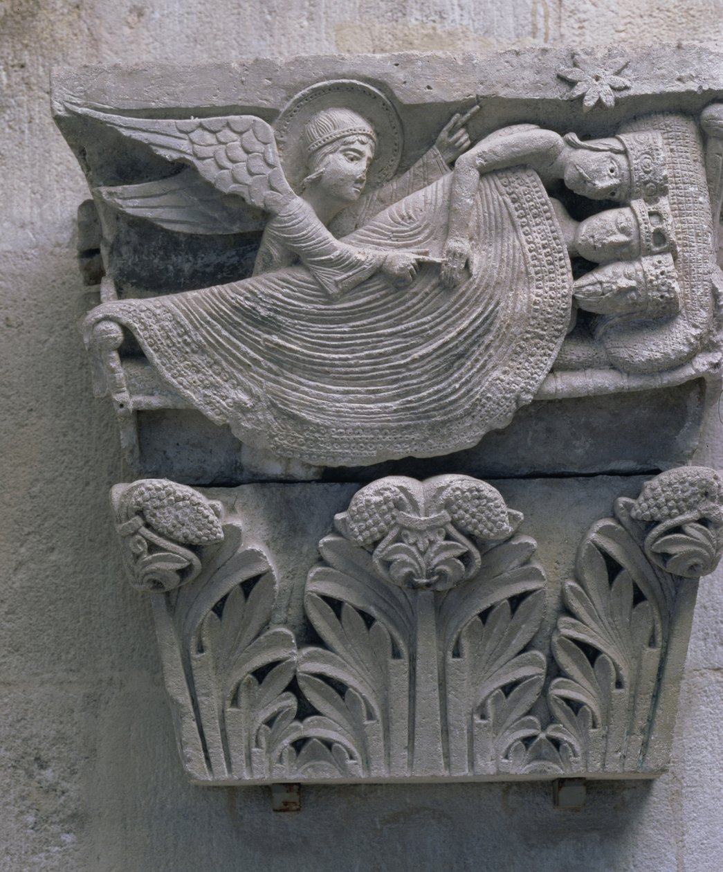 O sonho dos três reis, capital original da nave da catedral de French School