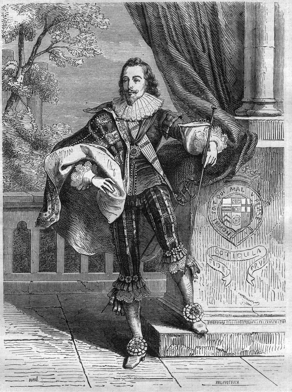 O Duque de Buckingham (George Villiers de French School