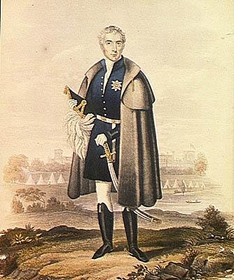 The Duke of Wellington (1769-1852) (cor litho) de French School