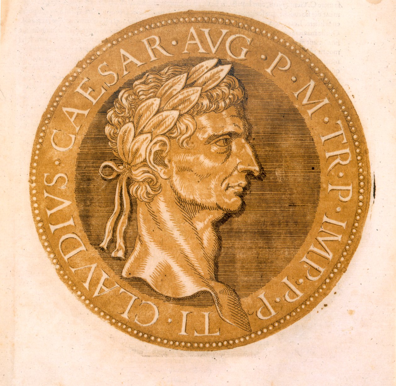O imperador Cláudio César de French School