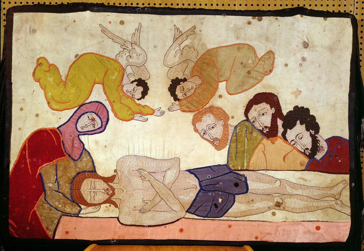 O Entombment de French School