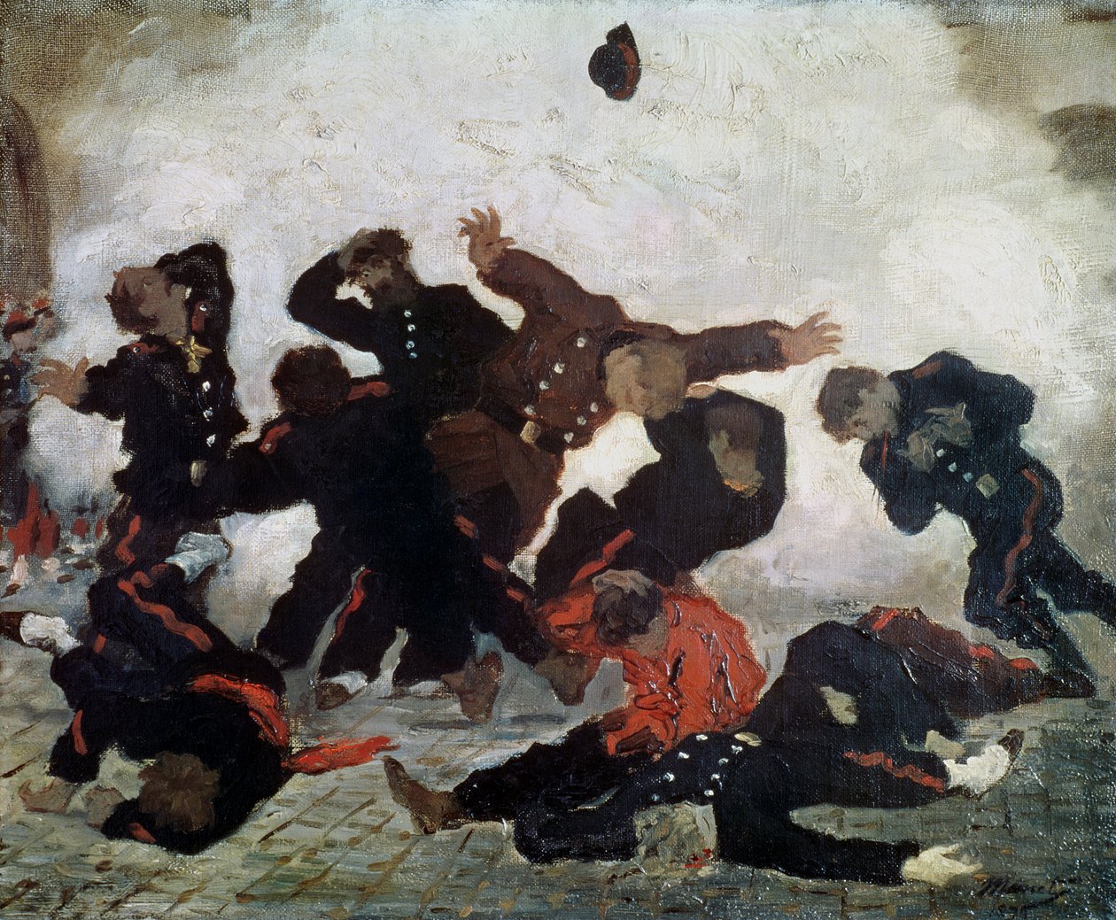 A execução, depois de 1871 de French School