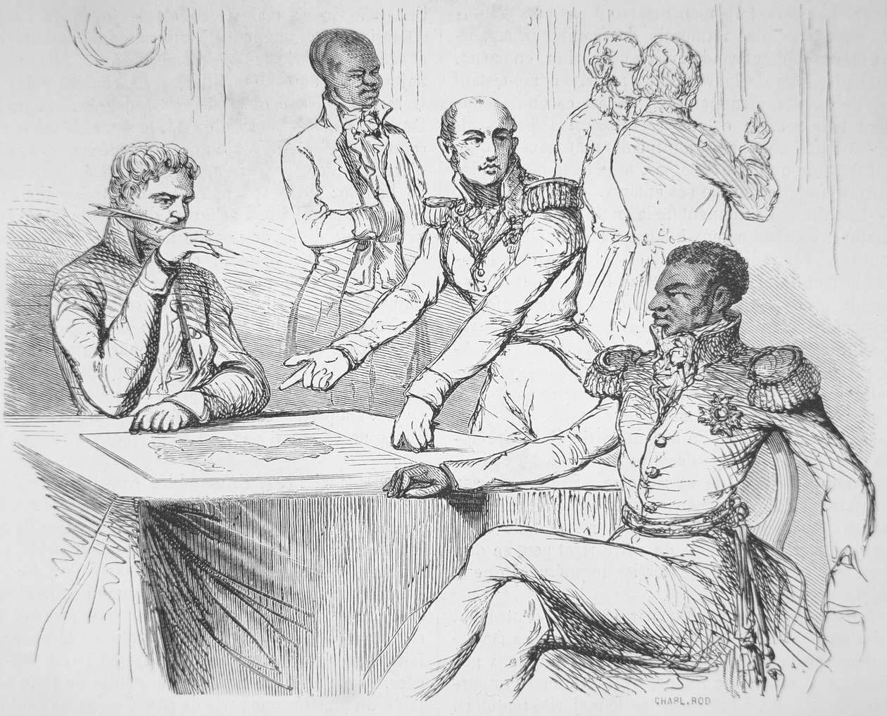 O Tratado da França sobre o Haiti de French School