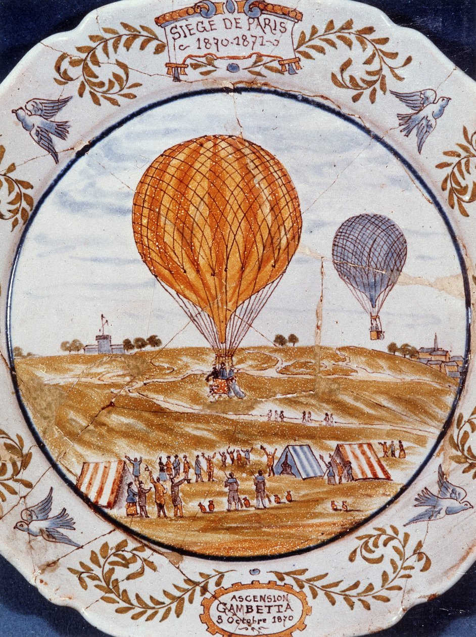 A subida de Gambetta, 3 de outubro de French School