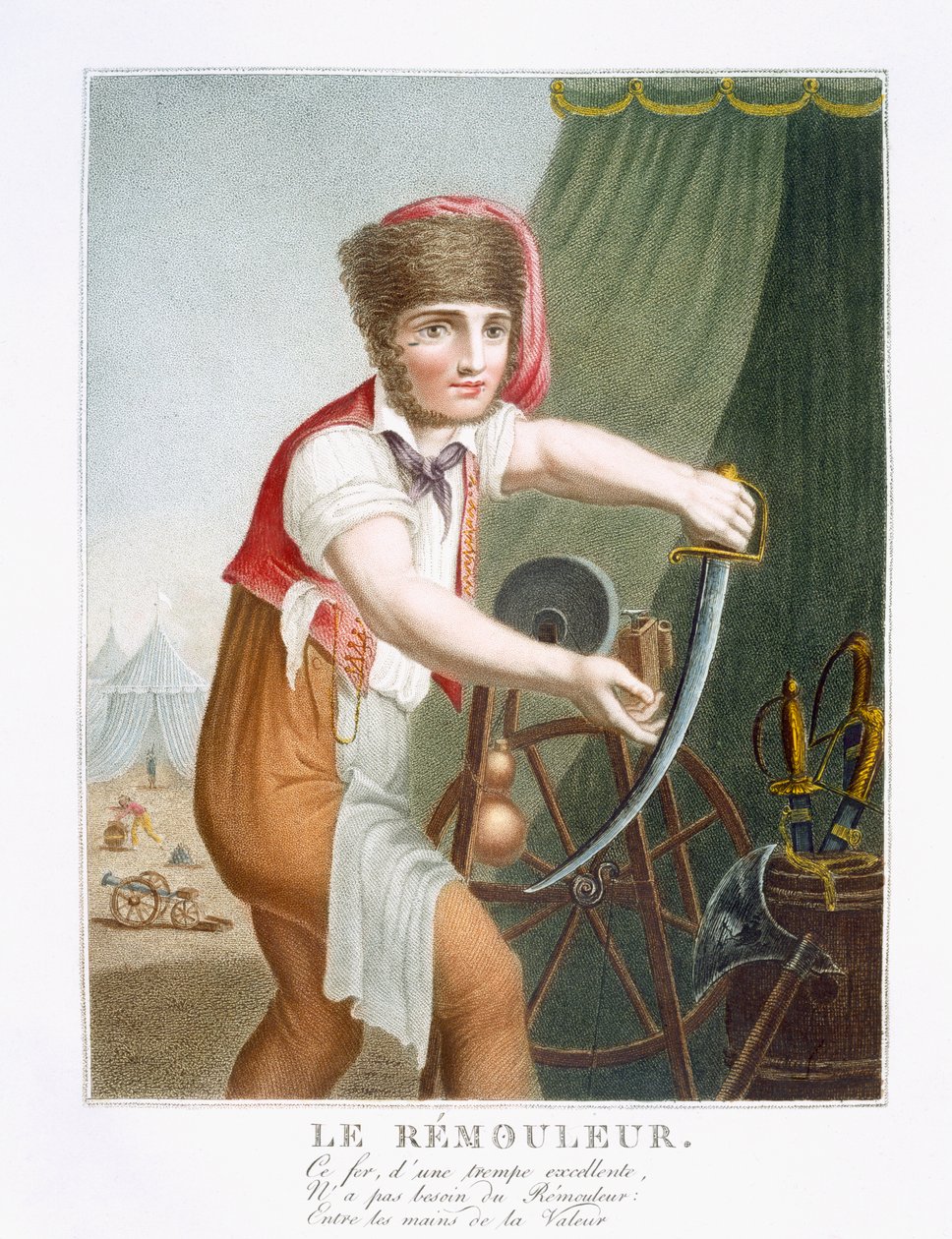 O moedor, c.1816 de French School