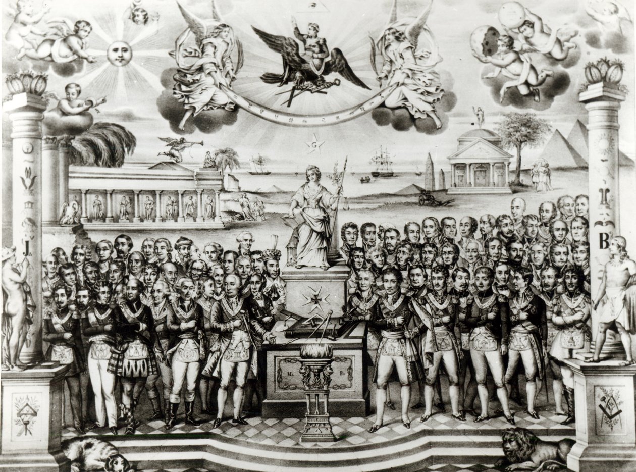 O berço histórico dos mistérios da Maçonaria de French School