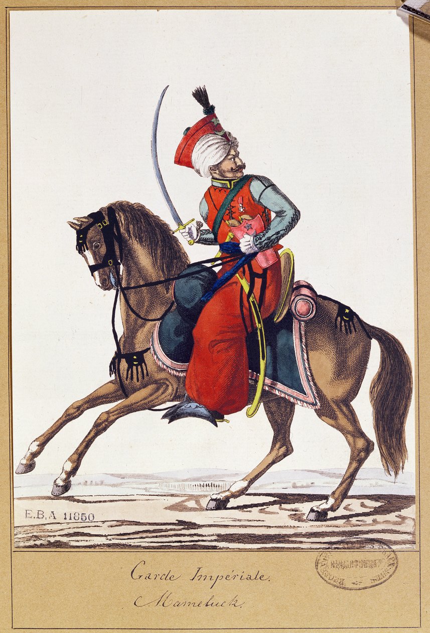 A Guarda Imperial, Mameluco, início do século 19 de French School