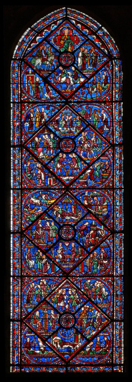 A janela de Joseph (w41) de French School