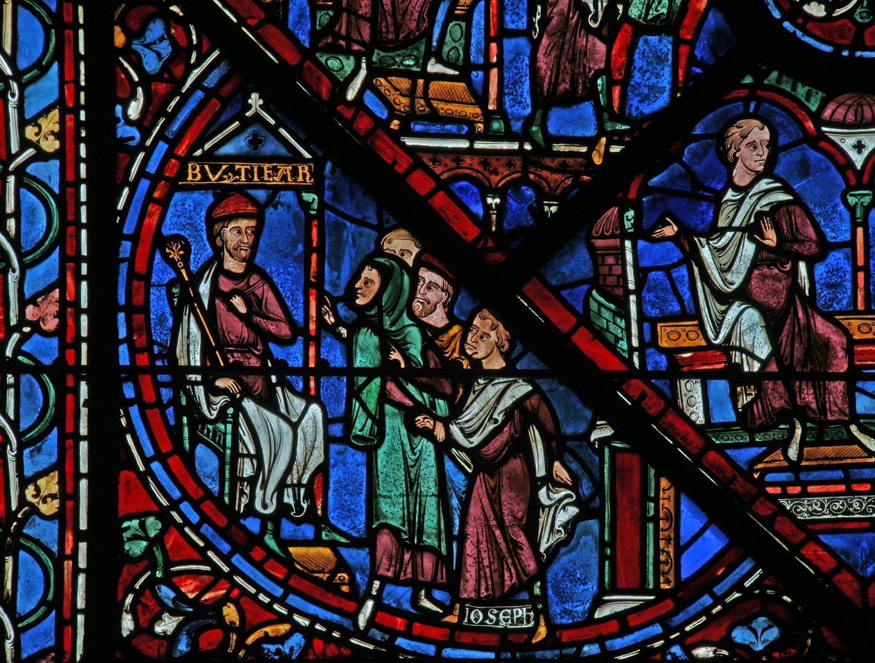 A janela de José: José antes de Putifar (w41) de French School