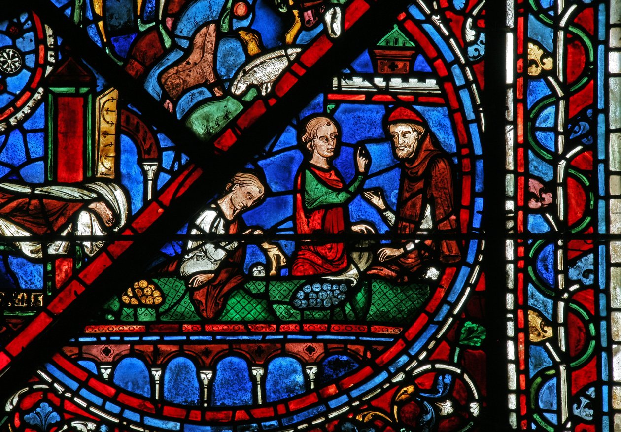 A janela de Joseph: The Moneychangers (w41) de French School
