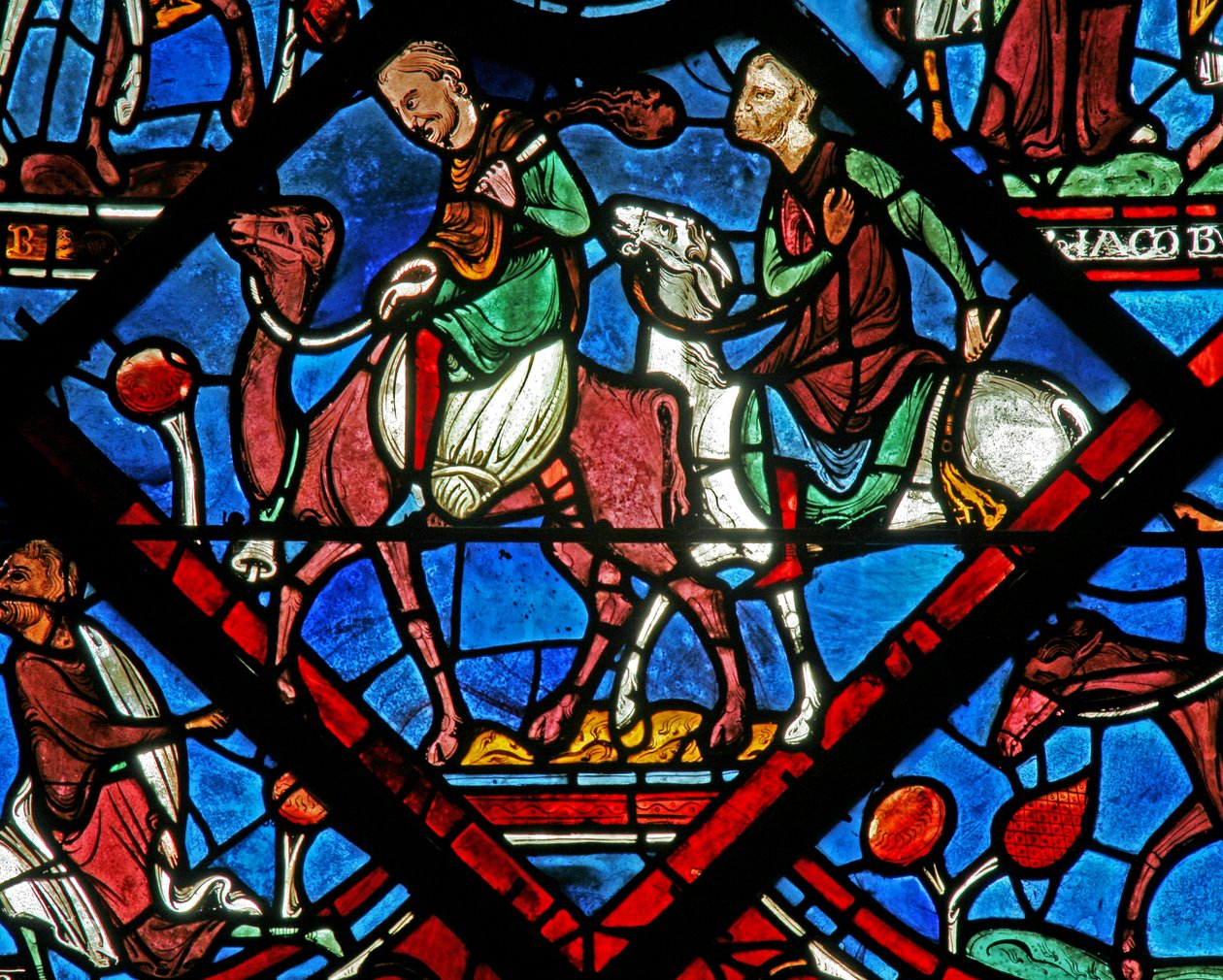 A janela de José: seus irmãos retornam do Egito (w41) de French School
