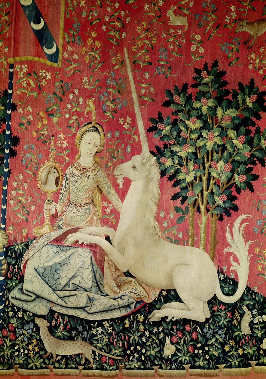 A dama e o unicórnio: visão de French School