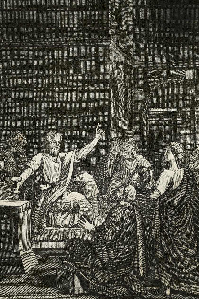 Os últimos momentos de Sócrates de French School