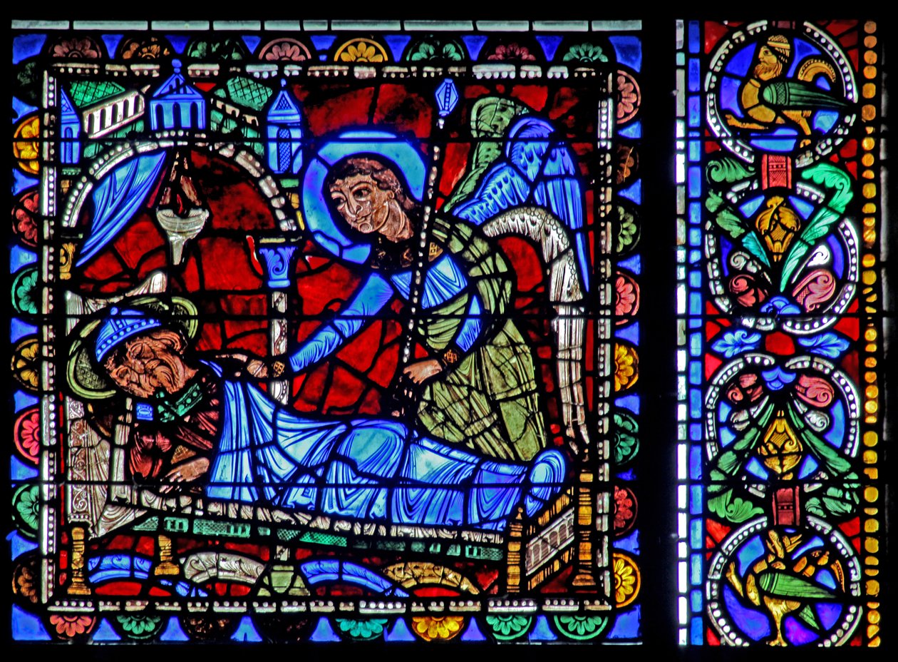 A Vida de Cristo: Josephs Dream (w50) de French School