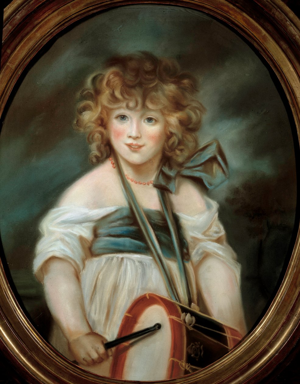 A Pintura de Tamborzinho da Escola Francesa do século XIX. de French School