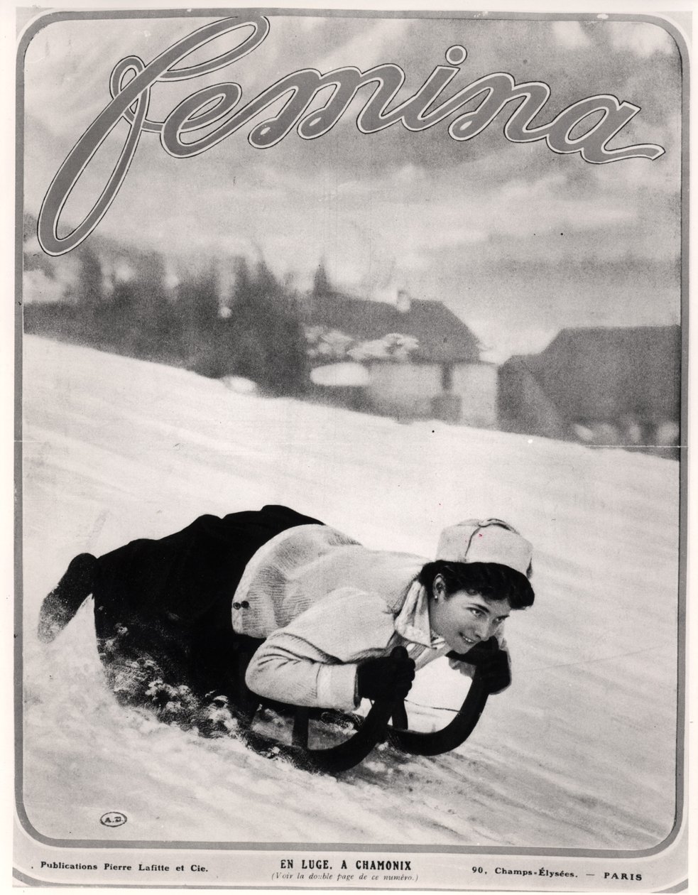 O Luge de Chamonix, de Femina de French School