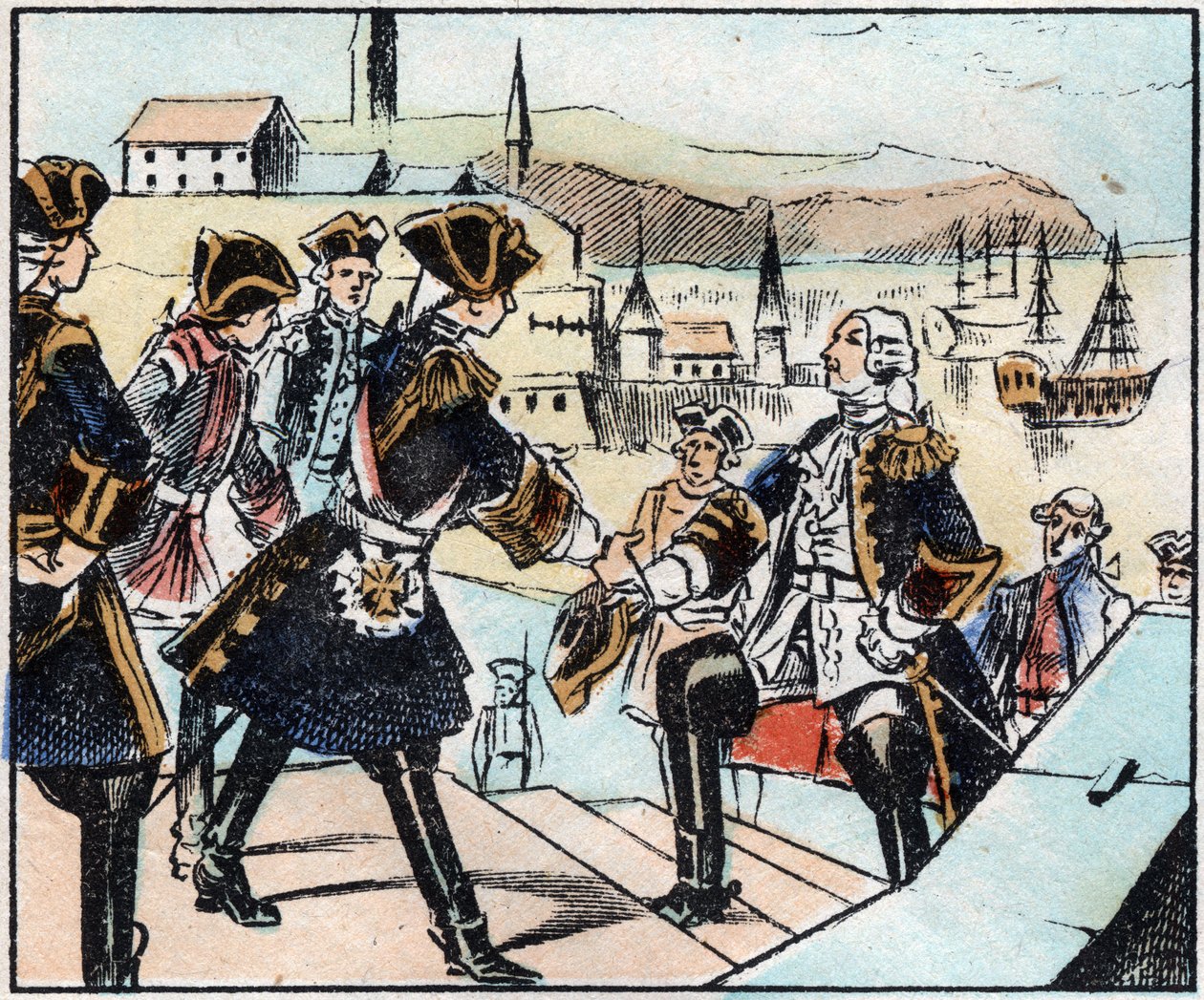 O Marquês de Montcalm (Louis Joseph de Montcalm de French School