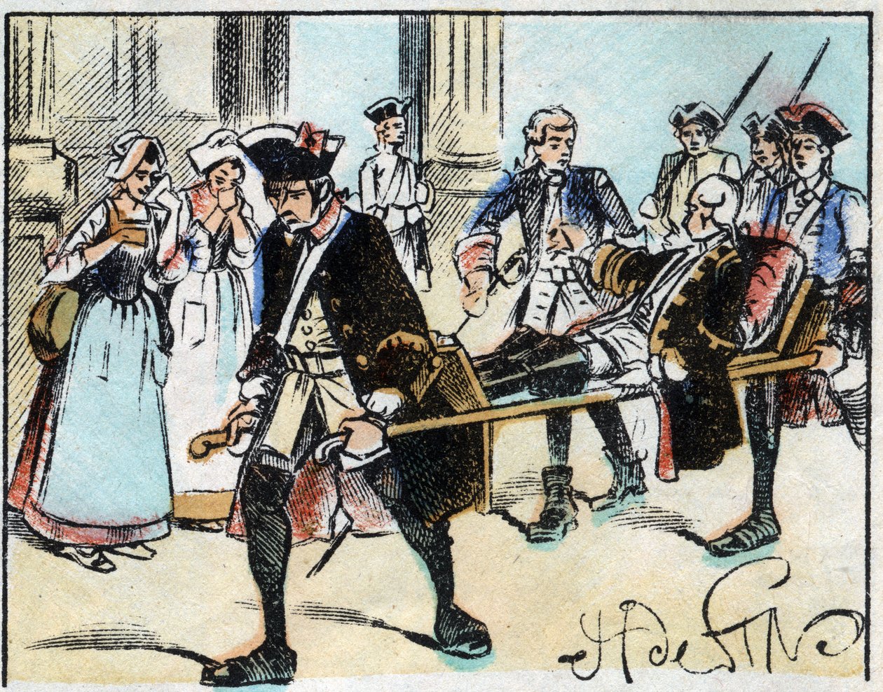O Marquês de Montcalm (Louis Joseph de Montcalm de French School
