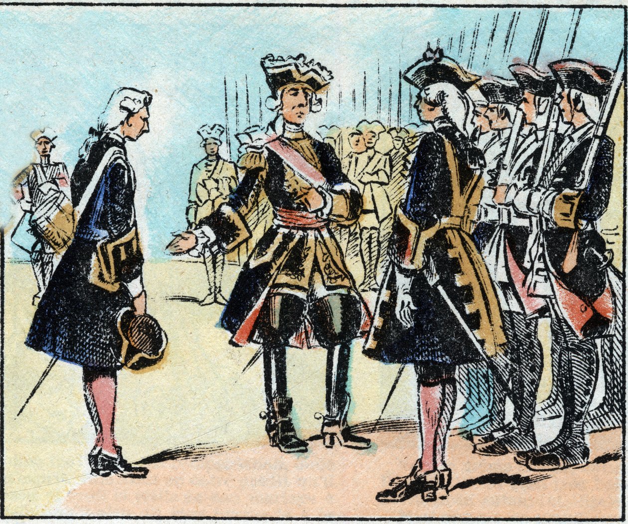 O Marquês de Montcalm (Louis Joseph de Montcalm de French School