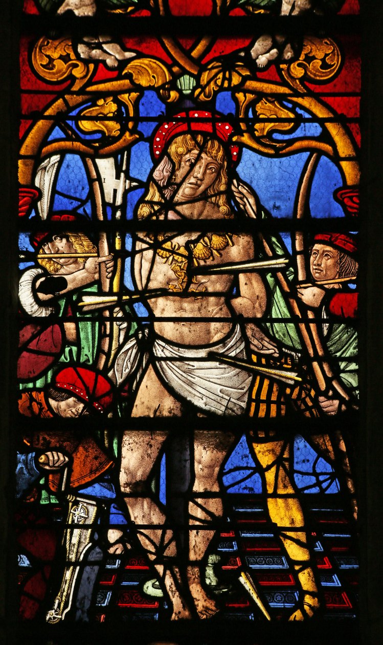 O martírio de São Sebastião de French School