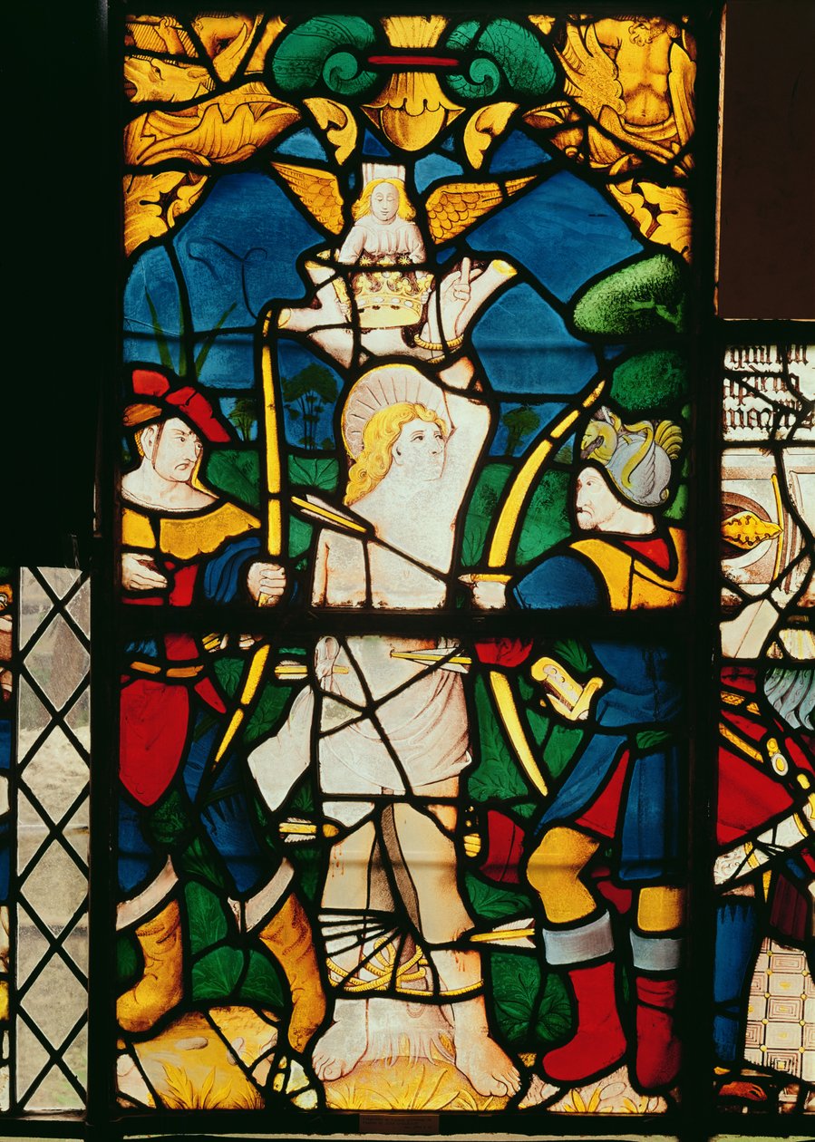 O martírio de São Sebastião, da igreja de São João dElbeuf de French School