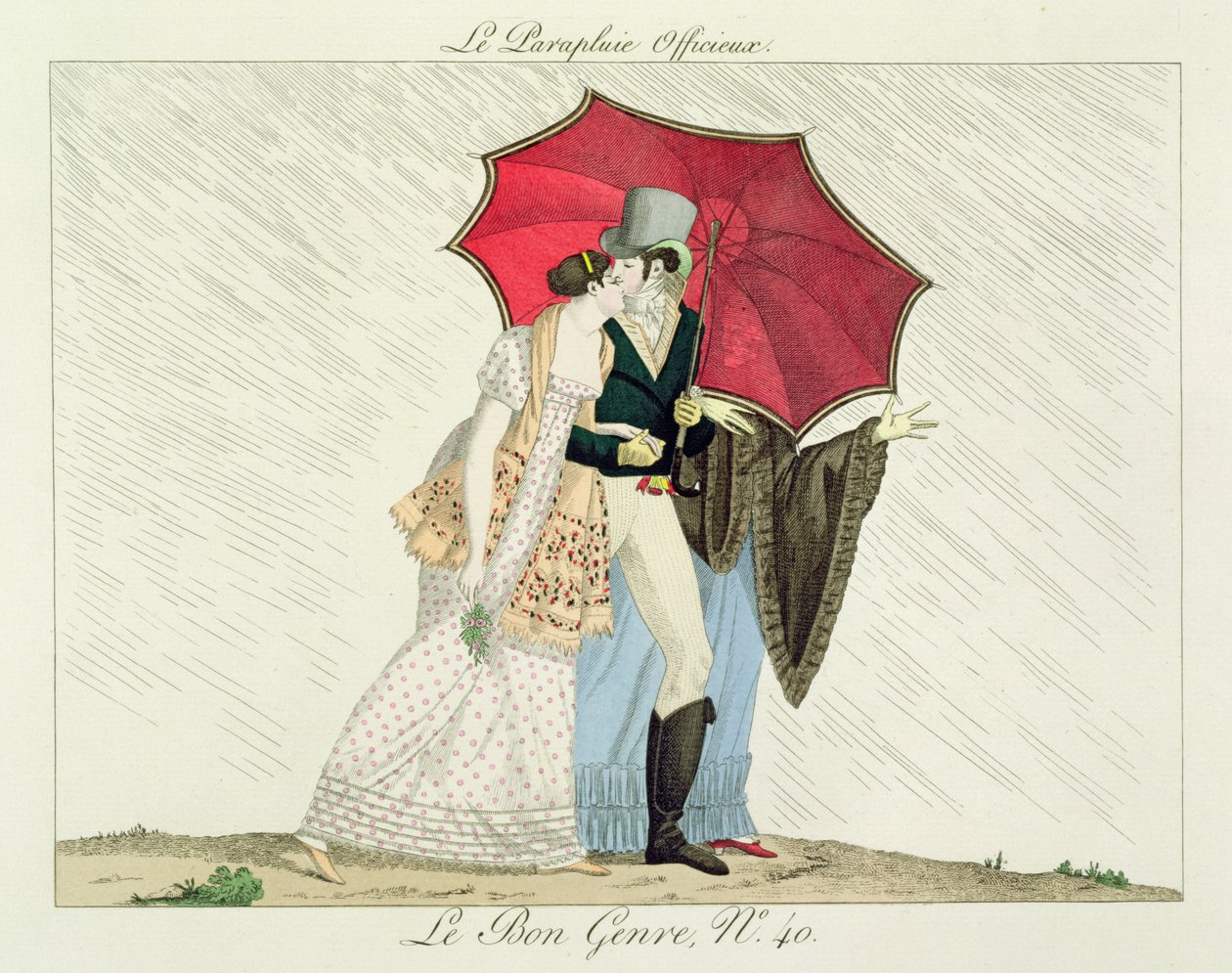 O guarda-chuva obrigatório, placa 40 de Le Bon Genre de French School