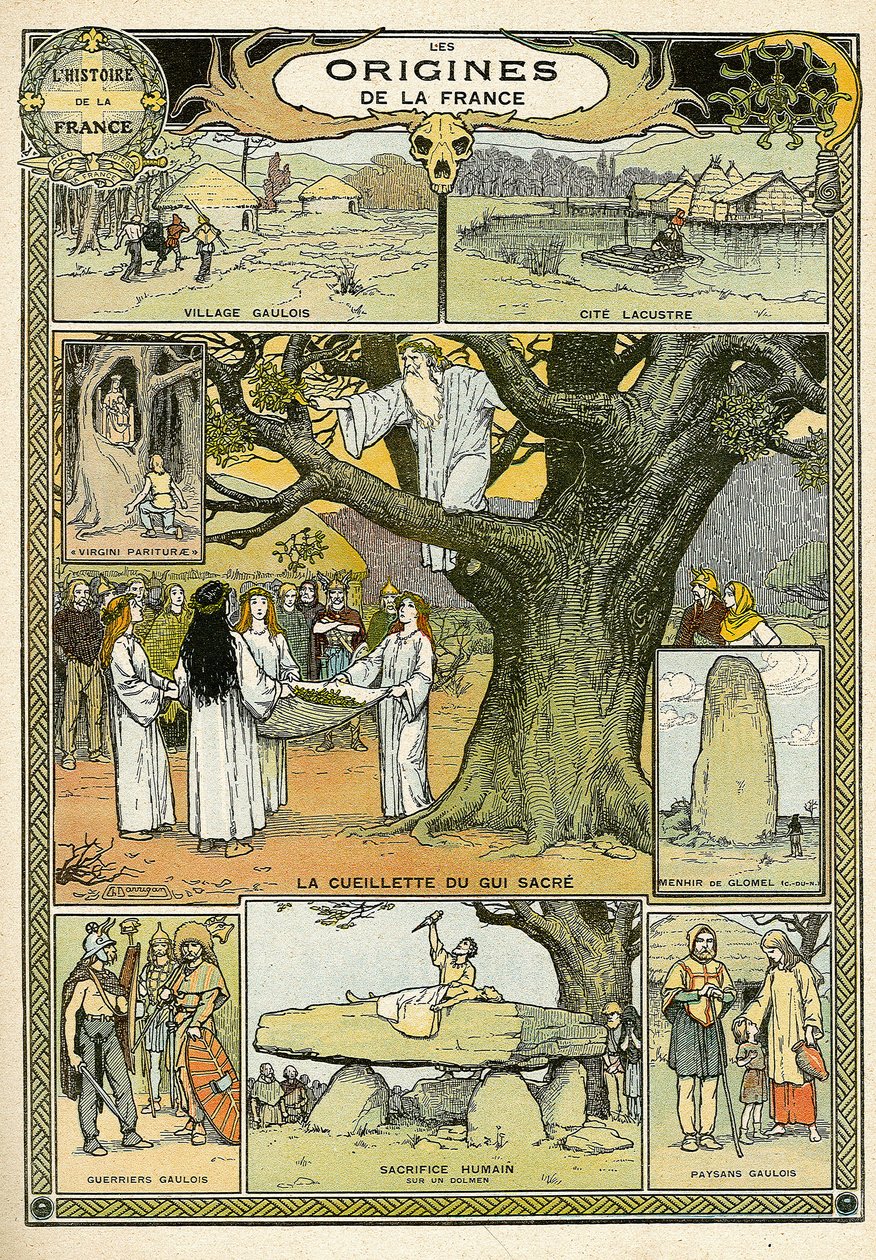 As origens da França, de "Histoire de France de French School