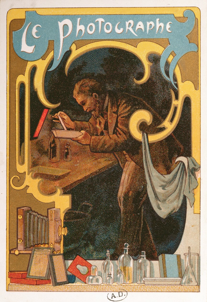 O fotógrafo, c.1899 de French School