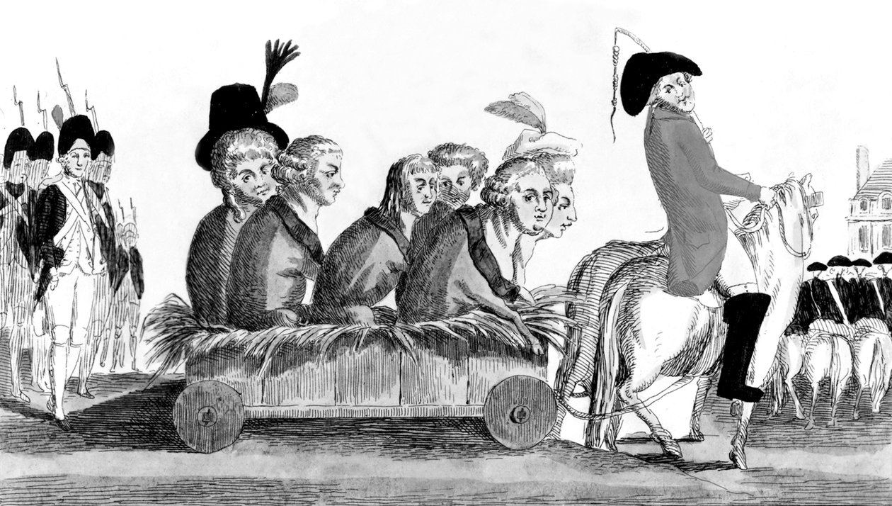 O Retorno de Varennes, em 21 de junho de 1791 de French School