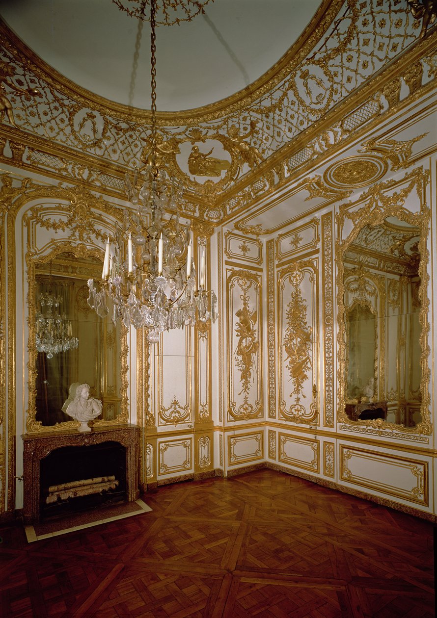 O salão de música de Adelaide, princesa de Orleans (1777-1847) de French School