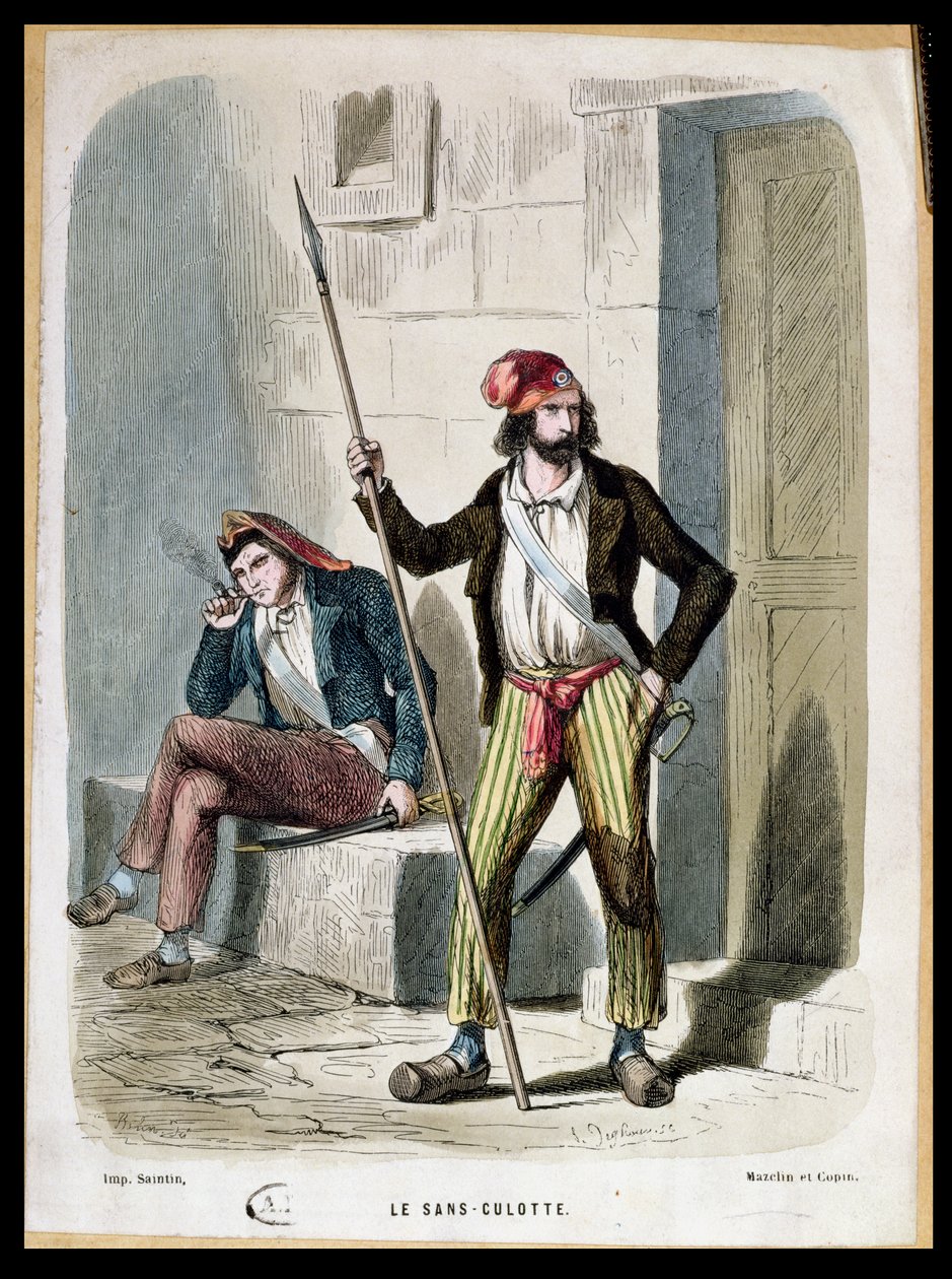 O sans-culote de French School