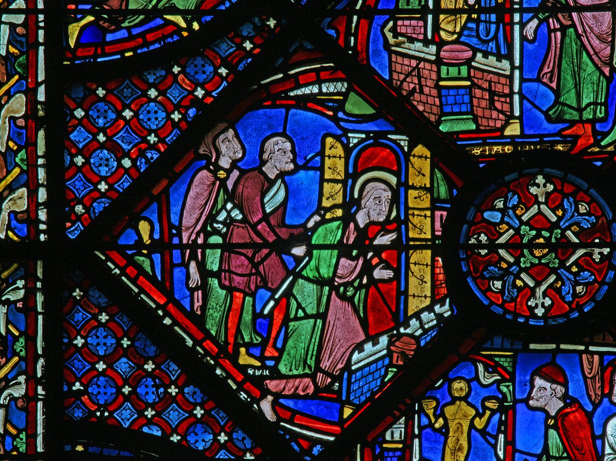 The St James Window: James jogado na prisão (w5) de French School