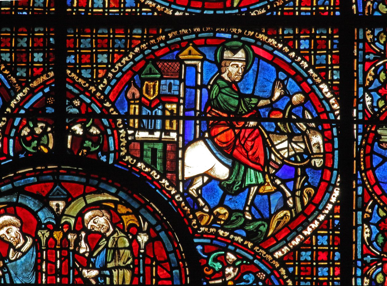 A janela de St Lubin: visita sua diocese (w45) de French School