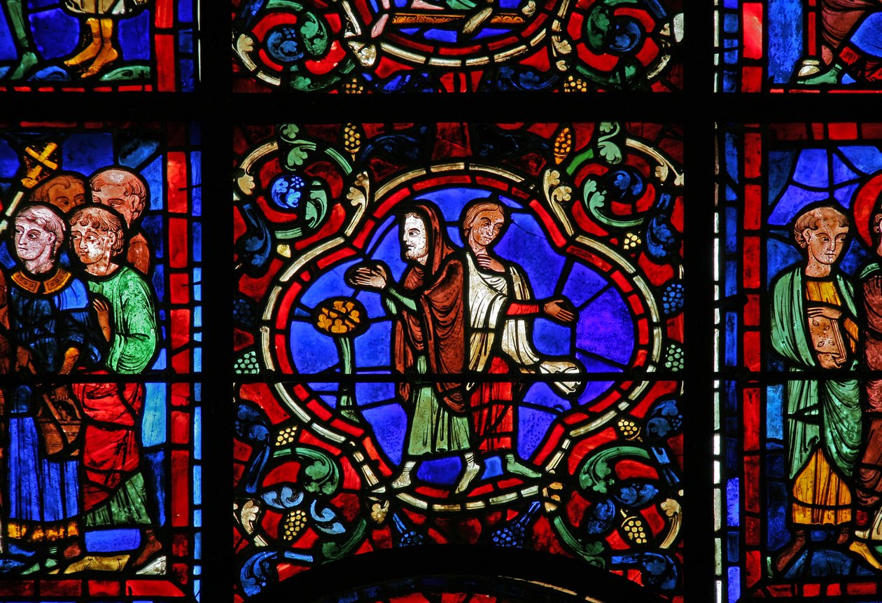 A janela de St Martin: decorativa (w20) de French School
