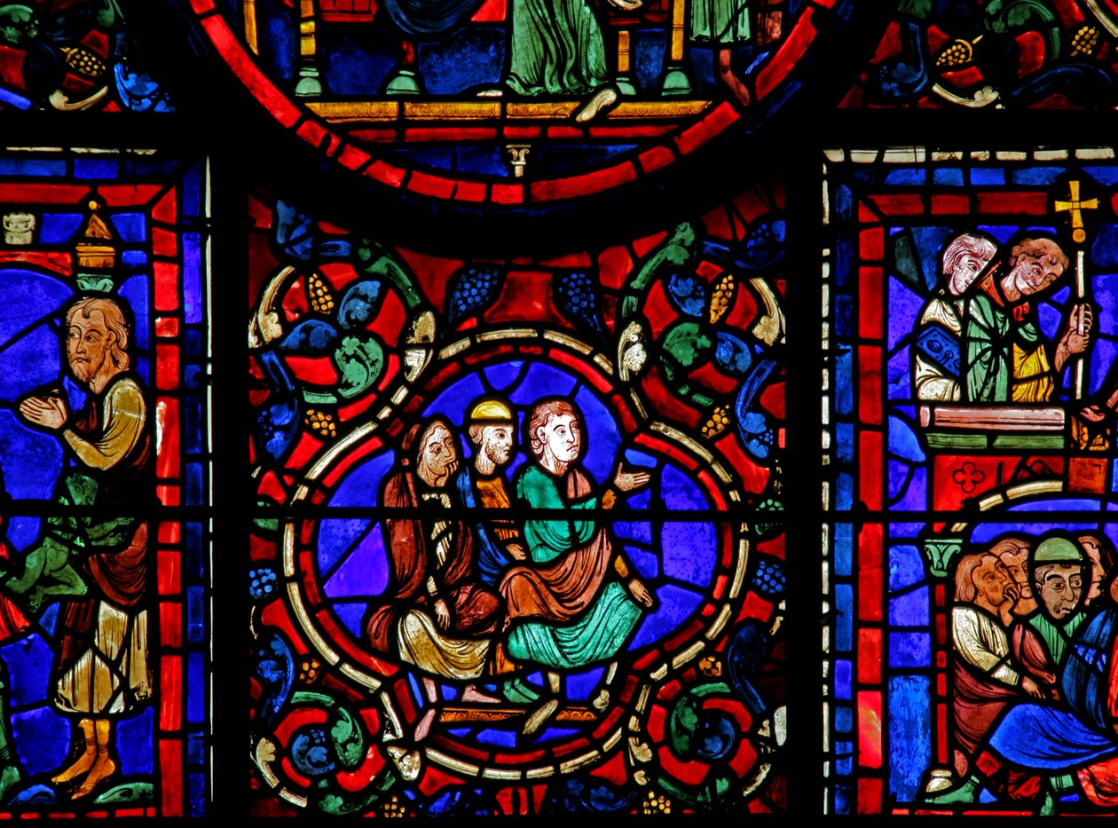 A janela de St Martin: decorativa (w20) de French School