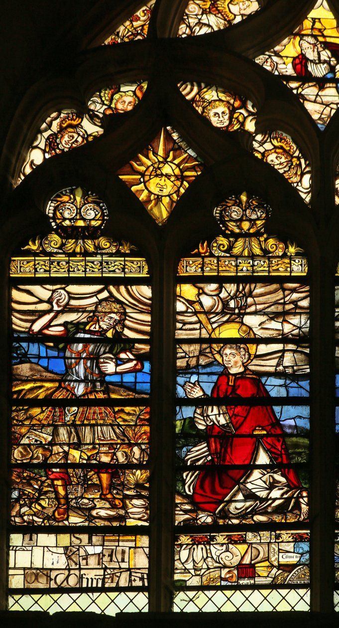O apedrejamento de Santo Estêvão de French School