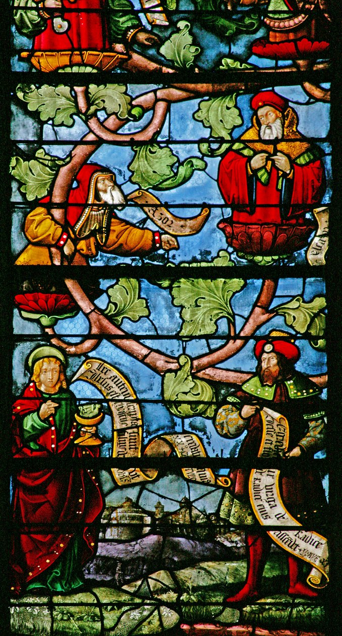 A árvore de Jessé com São João e Isaías de French School