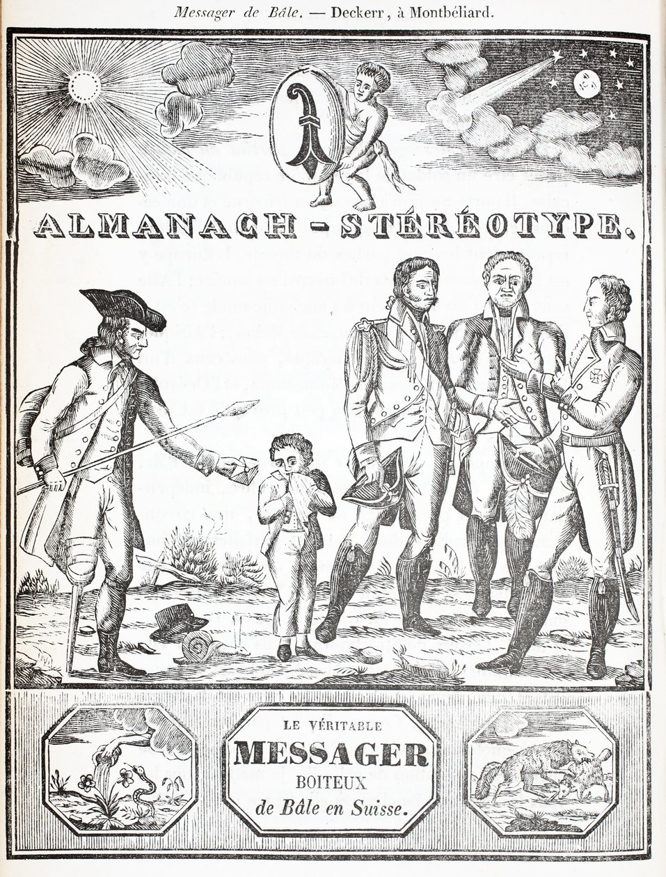 The Veritable Lame Messenger, Basileia, Suíça de French School