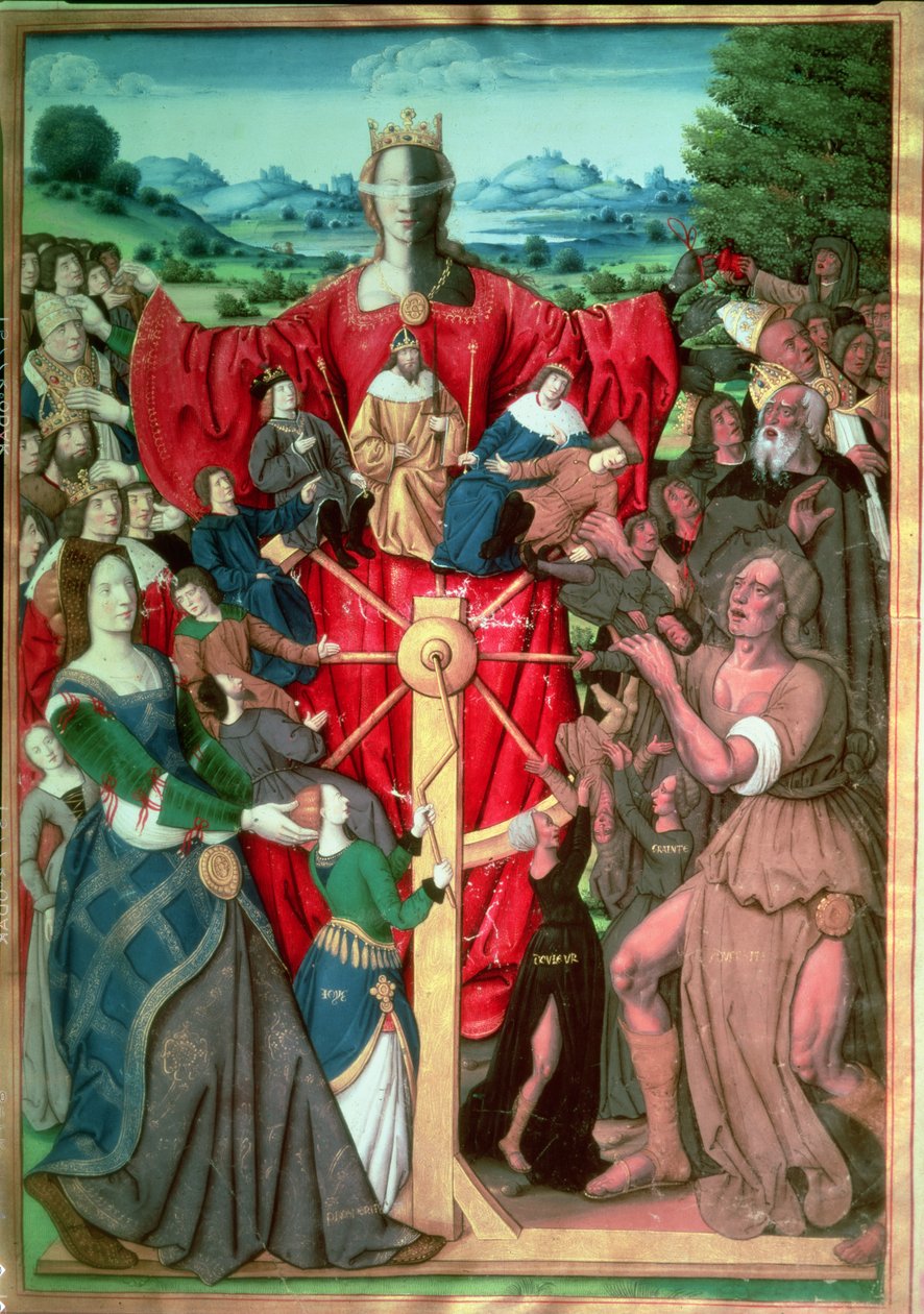 A Roda da Fortuna, 1503 de French School