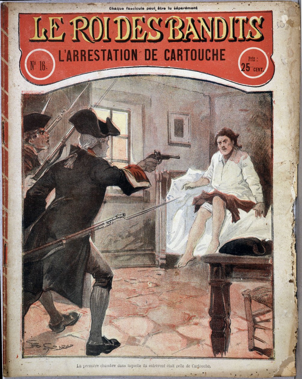 A prisão de Cartucho - em "O Rei dos Bandidos", Nº 16 de French School