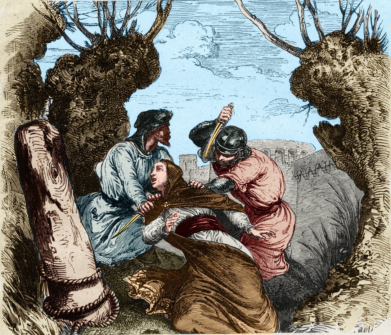 O assassinato de Pierre de Castelnau de French School